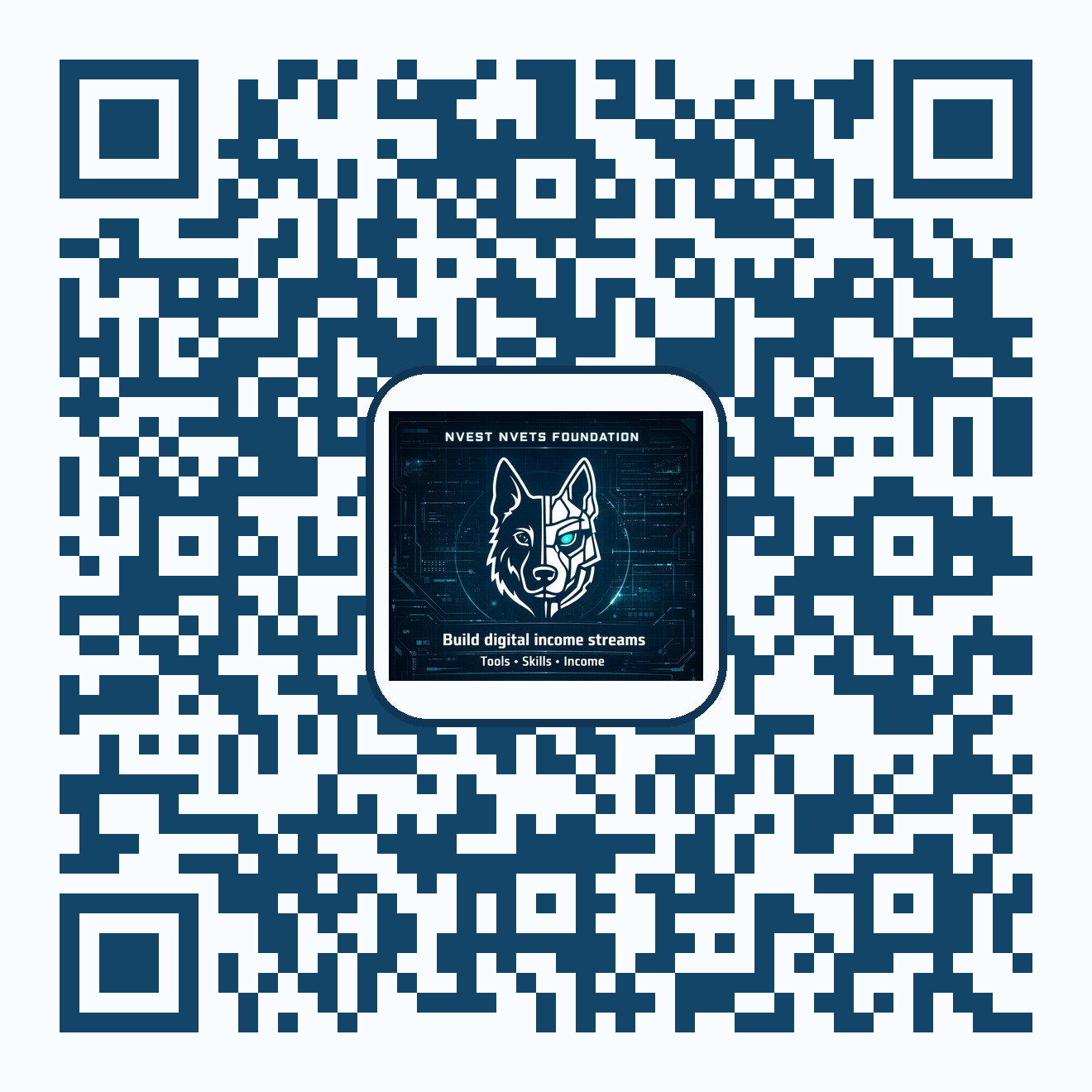 QR code for the INVEST IN VETS housing node packet checkout