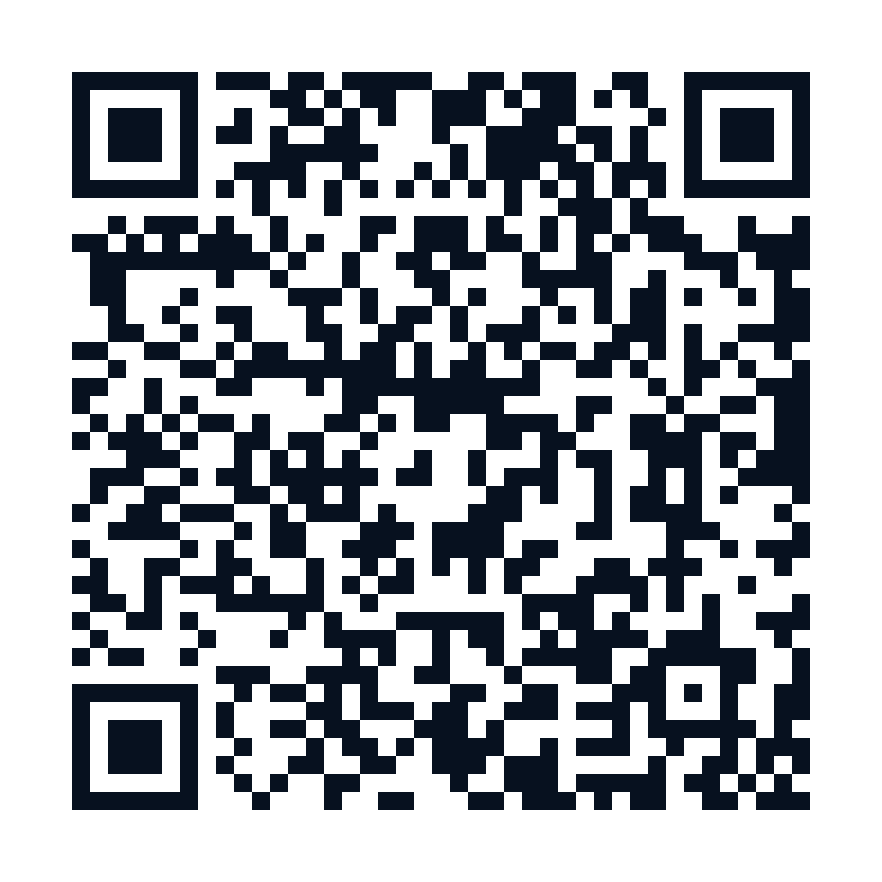 QR code opening the Scan Support Build campaign