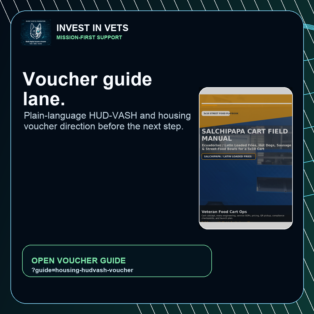 HUD-VASH voucher guide cover